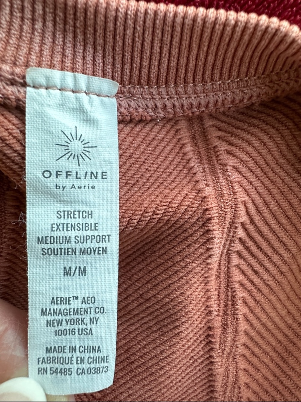 Aerie Offline Ribbed Sports Bra - Picture 6 of 9